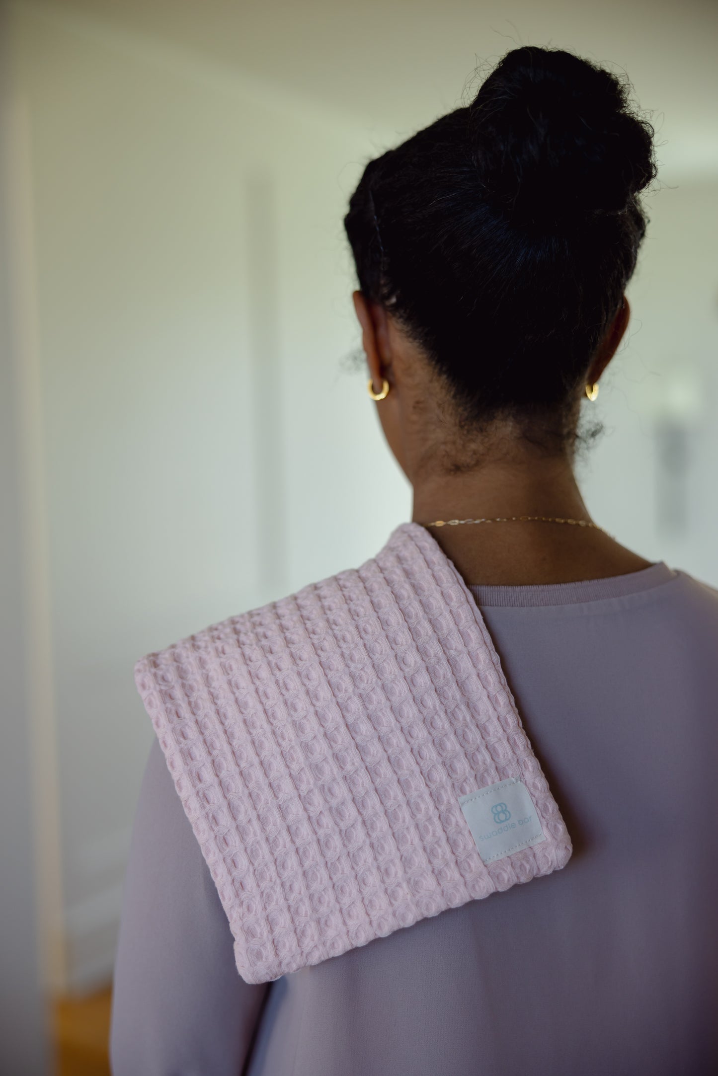 WAFFLE BURP CLOTH