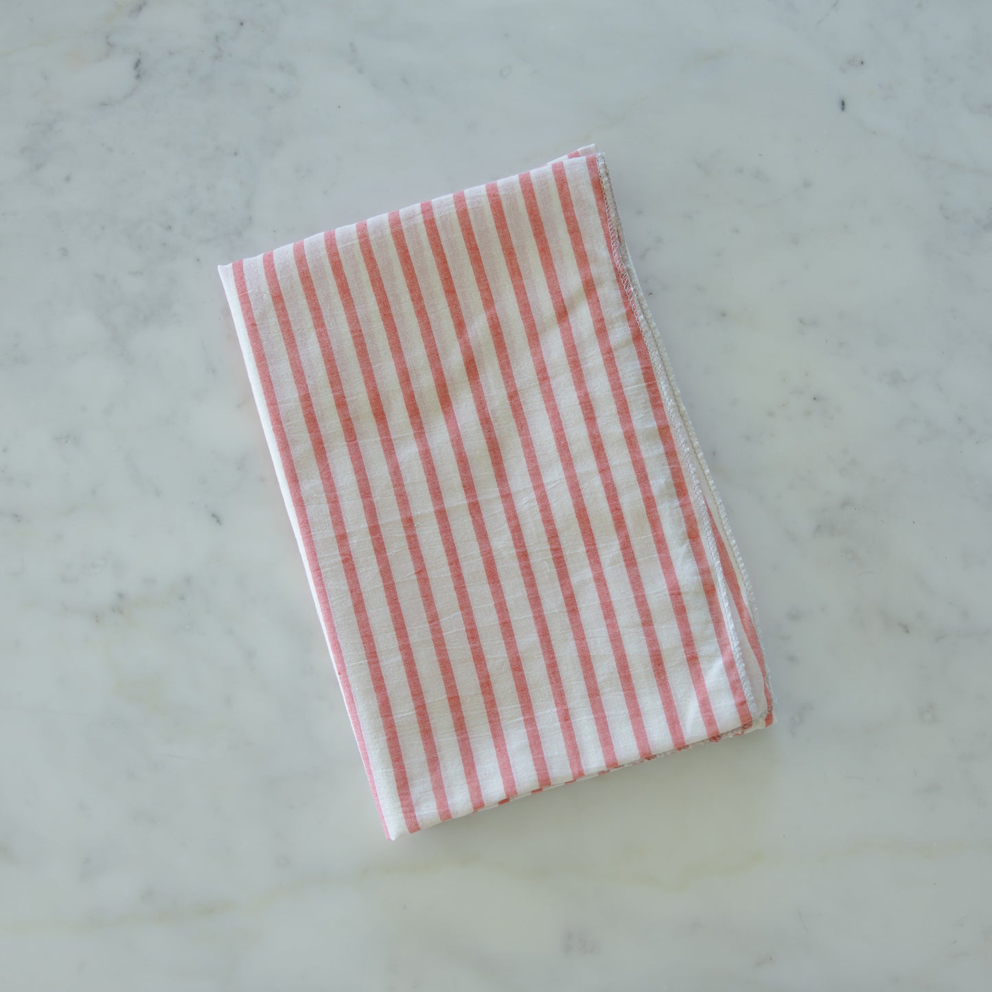 MUSLIN BABY SWADDLE: RED STRIPE