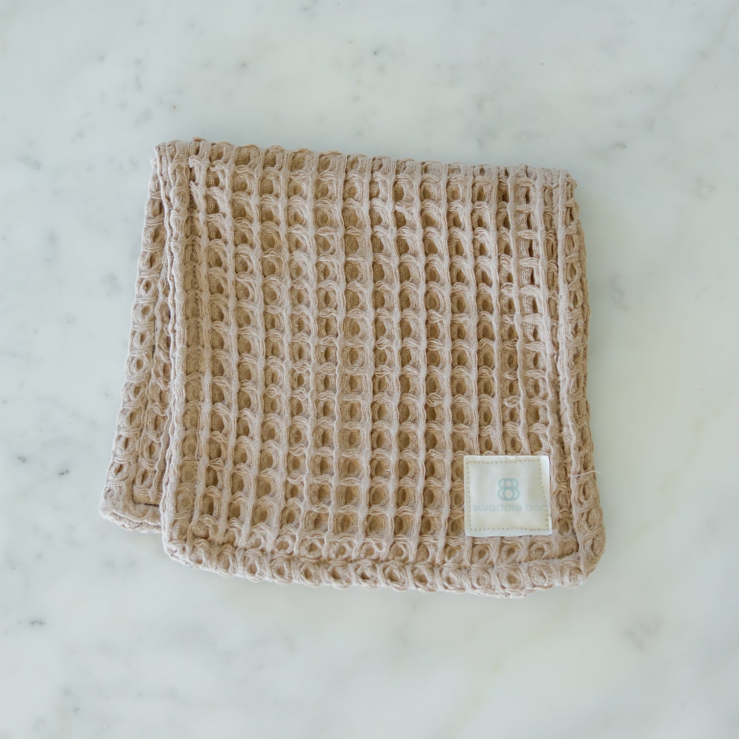 WAFFLE BURP CLOTH