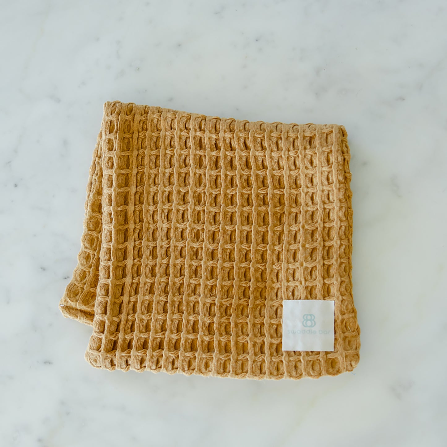 WAFFLE BURP CLOTH