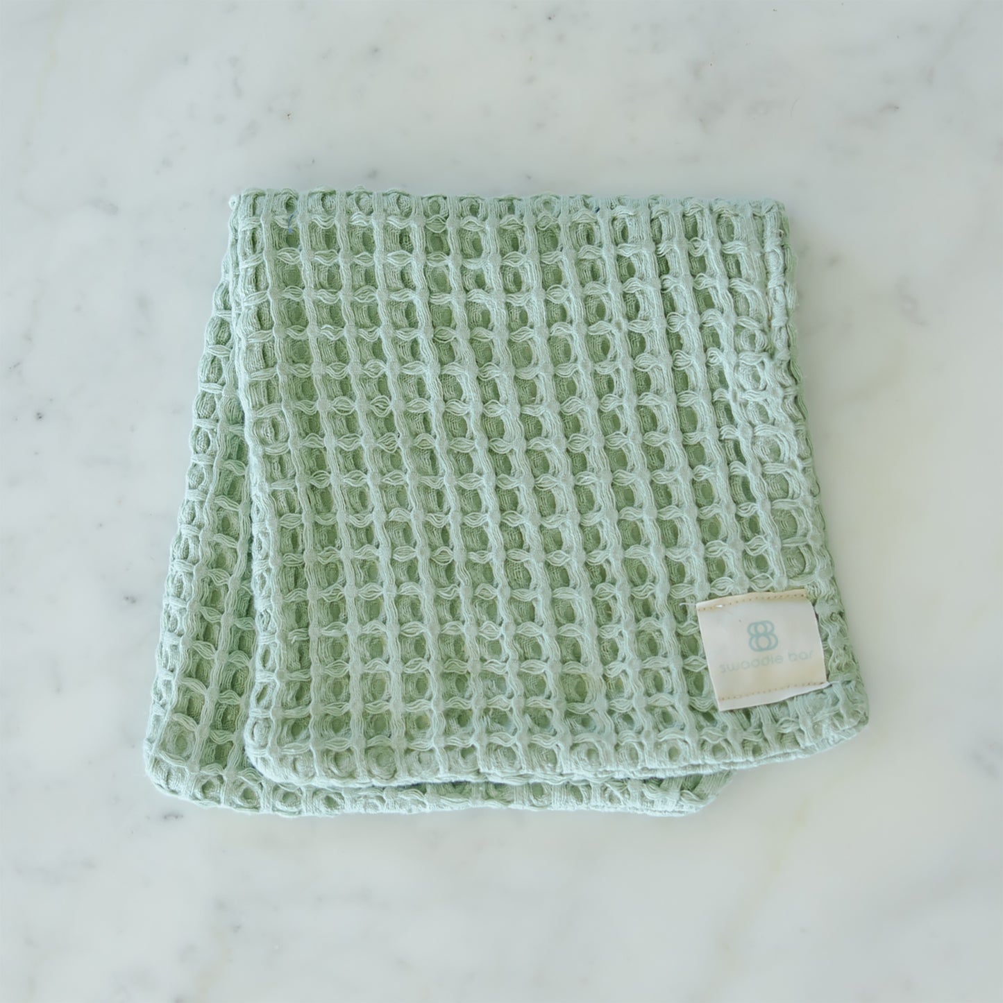 WAFFLE BURP CLOTH